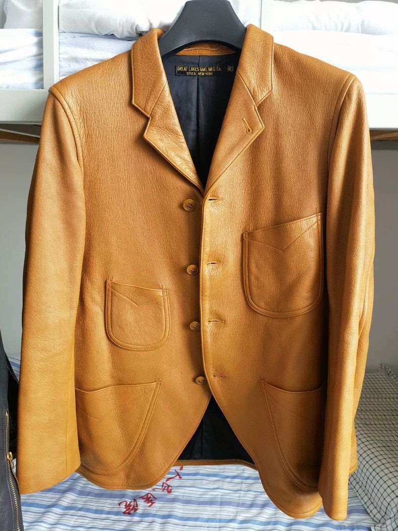 Freewheelers Deerskin suit-2506